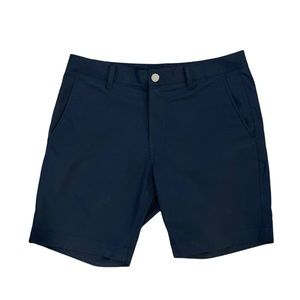 Bonobos Highland Tour golf shorts 8” inseam 32 size - Navy Blue
